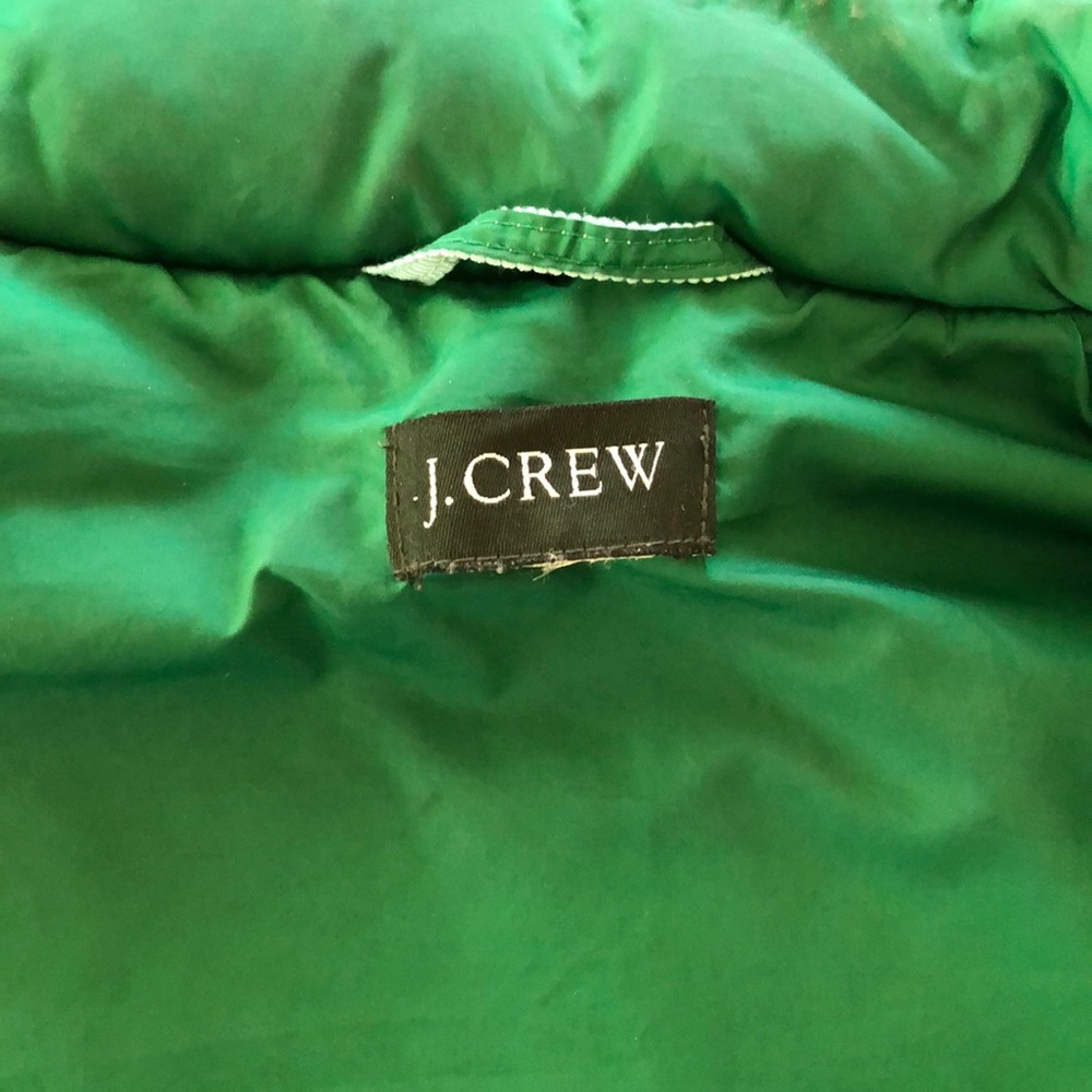 Vintage J. Crew Puffer Vest Size S - Picture 5 of 5